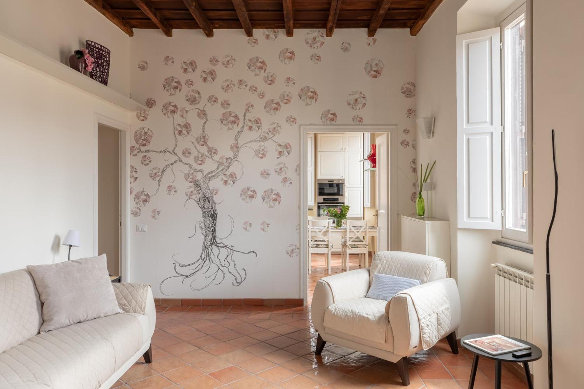 Iflat Trevi Charm, Elegant & Comfy Escape Appartamento Roma
